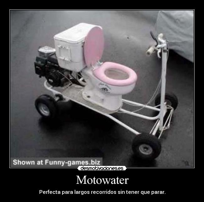 Motowater - Perfecta para largos recorridos sin tener que parar.