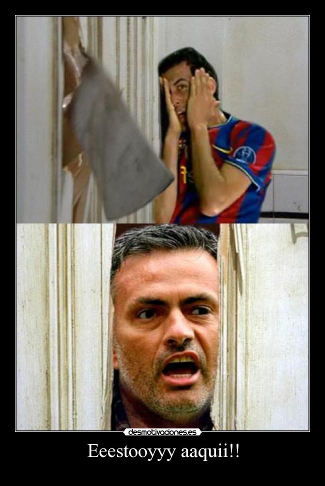 Eeestooyyy aaquii!! -