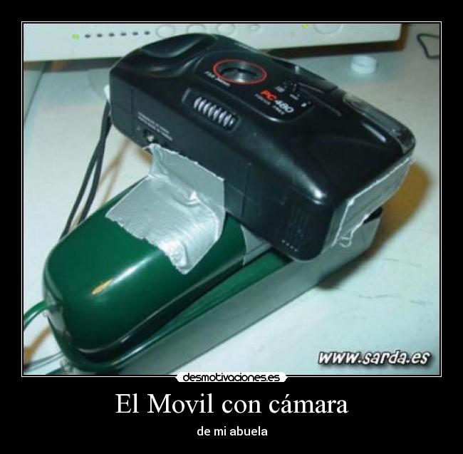 El Movil con cámara -