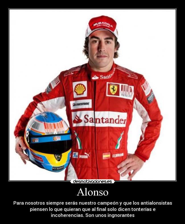 carteles alonso lobato campeon formula desmotivaciones