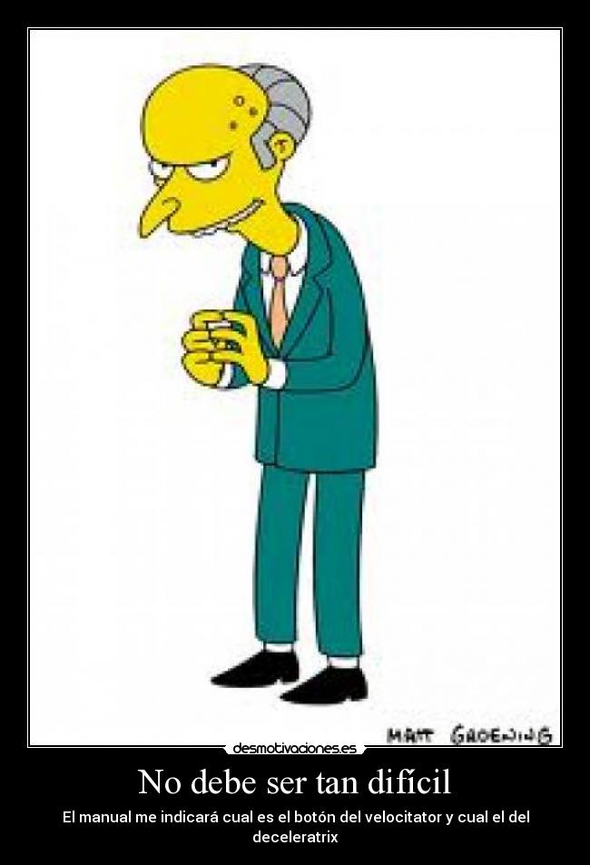 No debe ser tan difícil - 