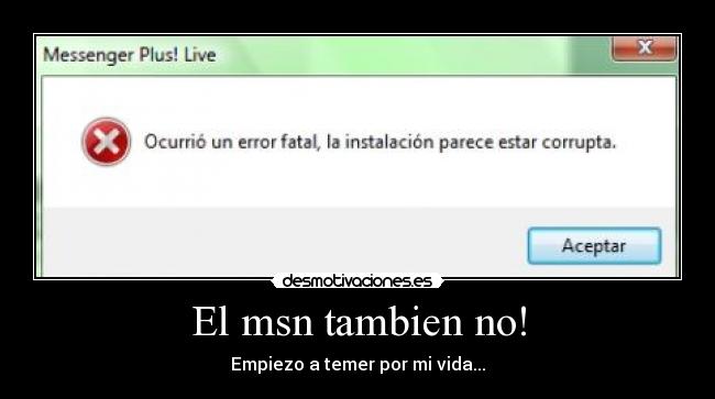 El msn tambien no! - 