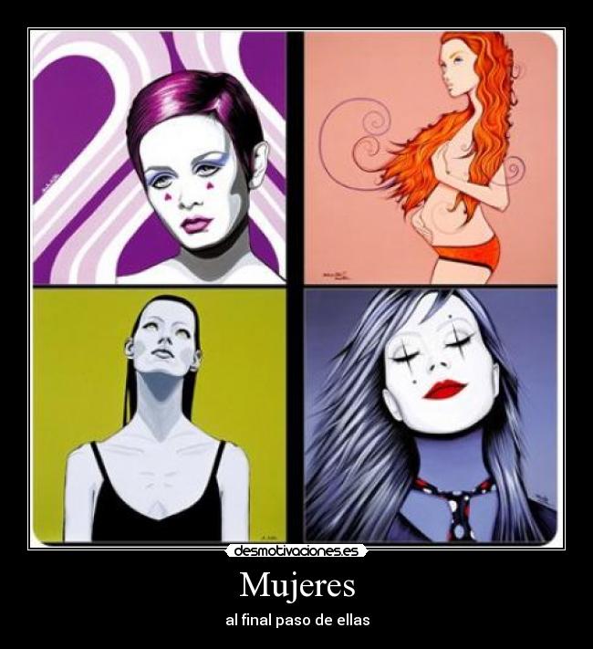 Mujeres - al final paso de ellas