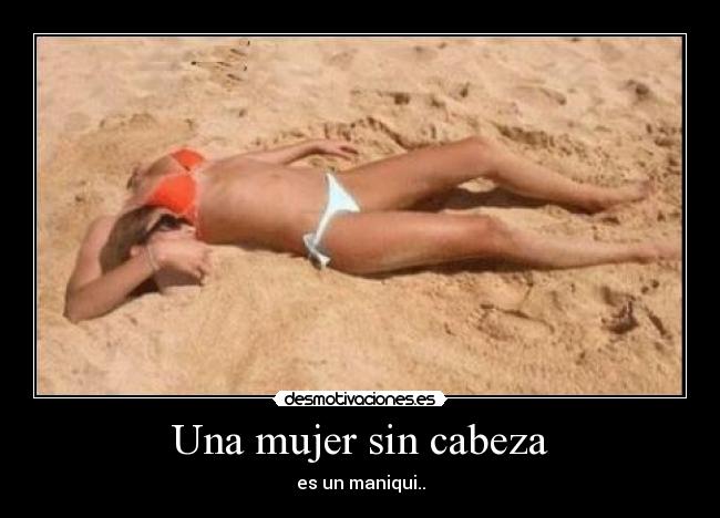 Una mujer sin cabeza - 