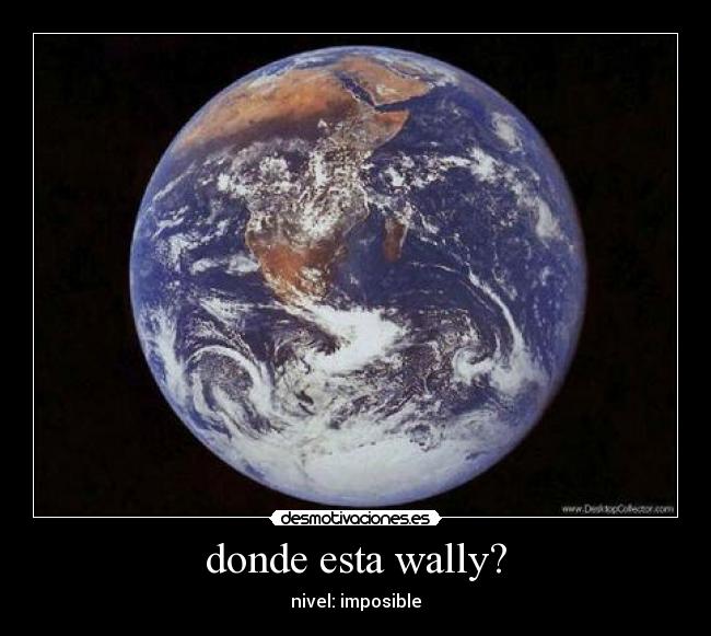 donde esta wally? - 