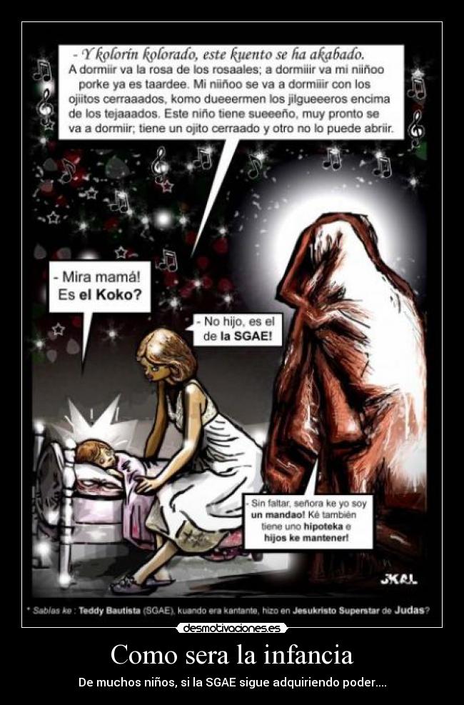 Como sera la infancia - 