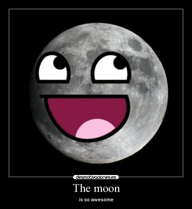 The moon - 