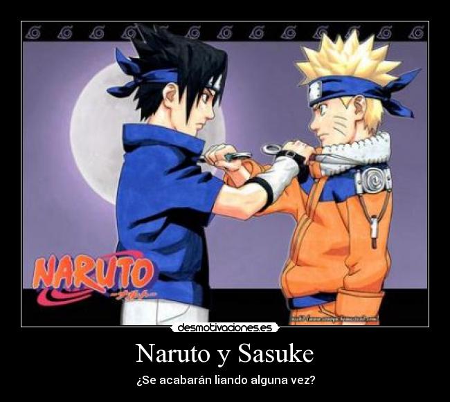 Naruto y Sasuke - ¿Se acabarán liando alguna vez?