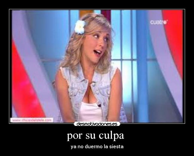 por su culpa -