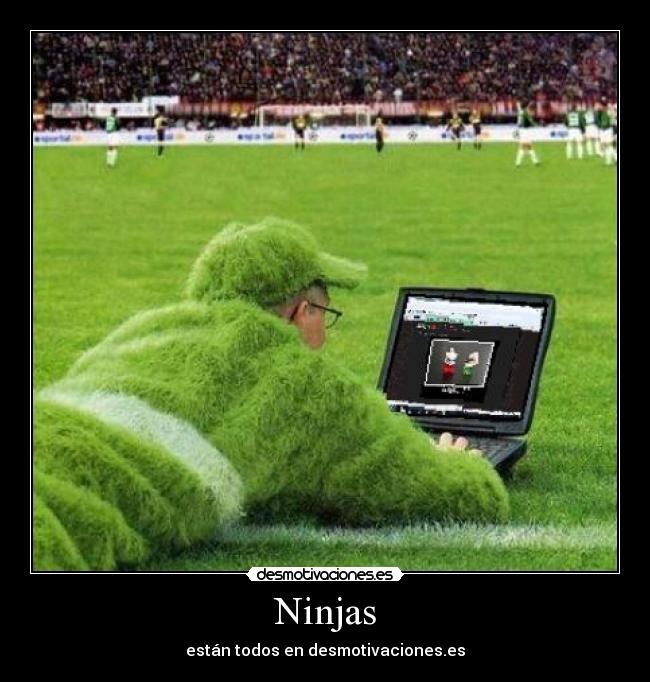 Ninjas - están todos en desmotivaciones.es