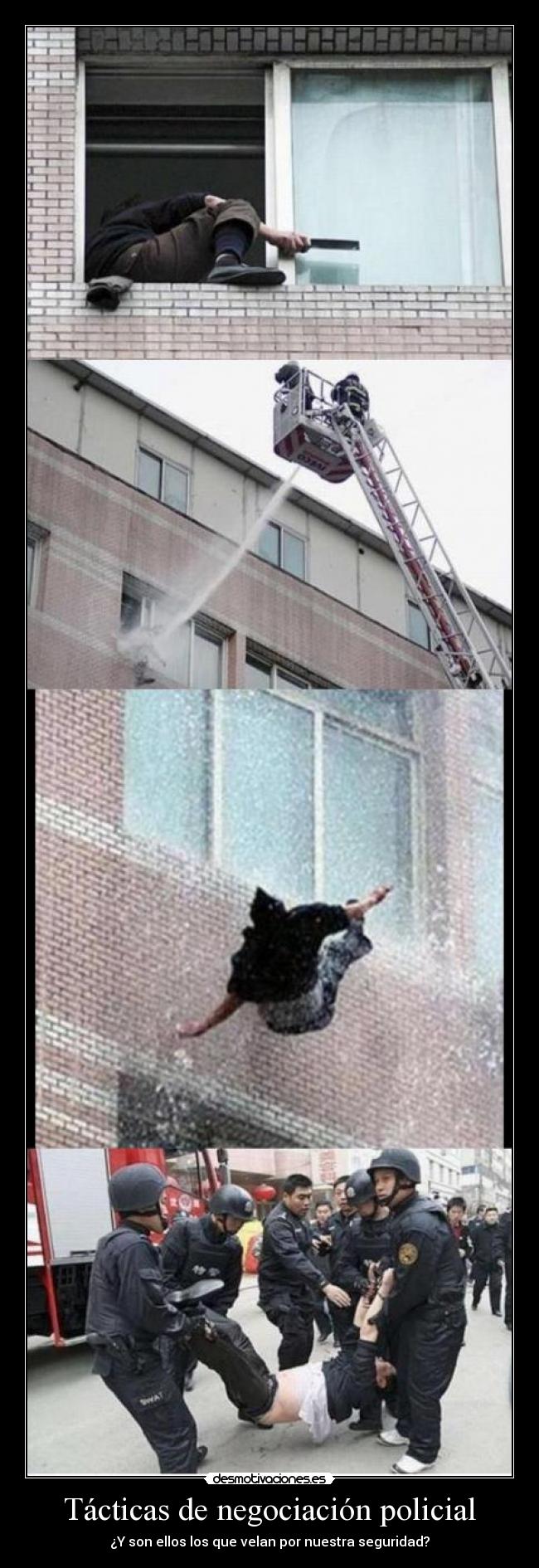 Tácticas de negociación policial - ¿Y son ellos los que velan por nuestra seguridad?
