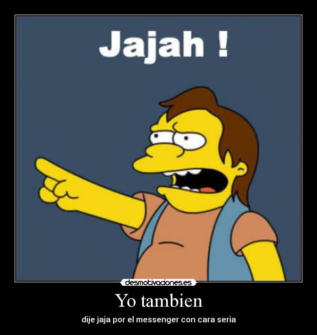 Yo tambien -