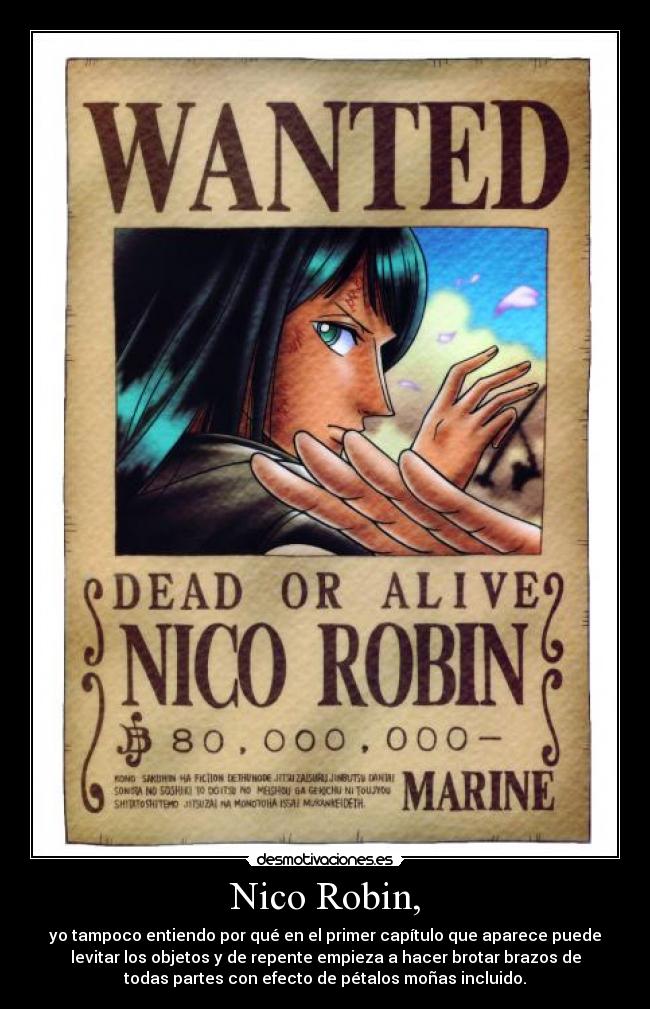 Nico Robin, -