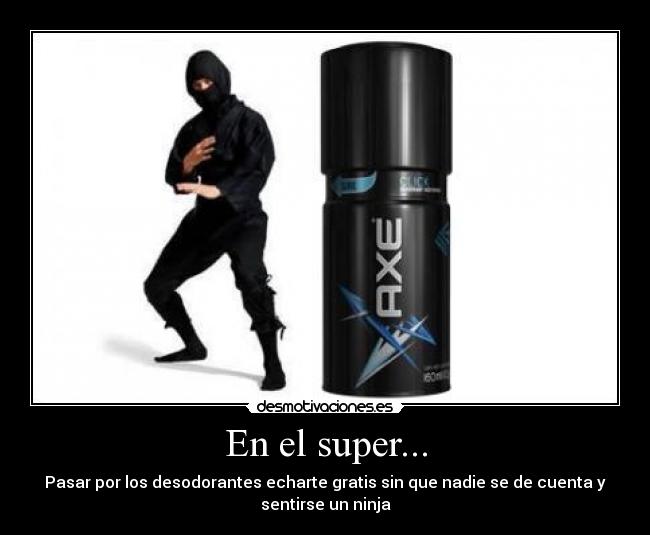 En el super... -