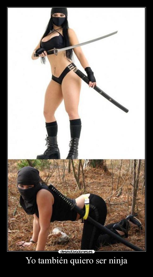 Yo también quiero ser ninja -