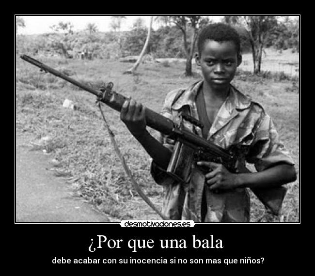 ¿Por que una bala  - 