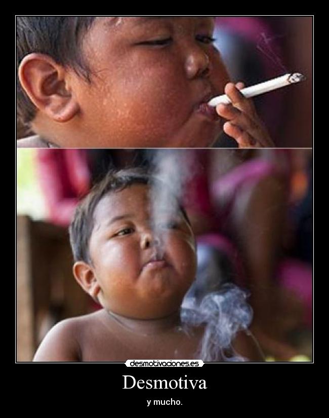 Desmotiva - y mucho.