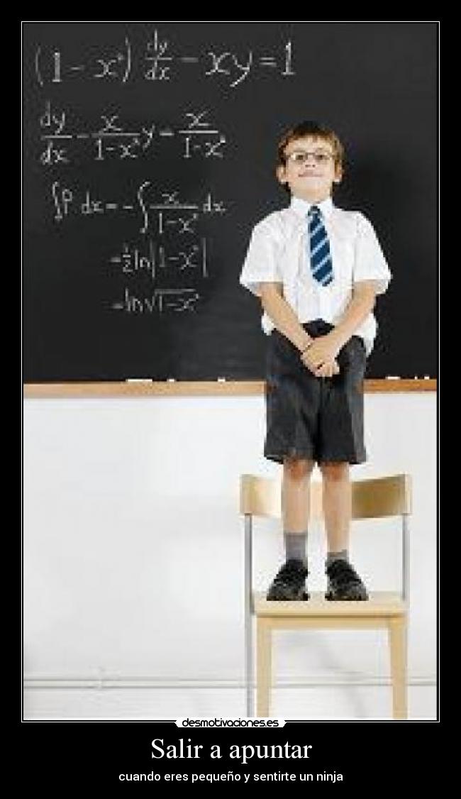 Salir a apuntar - cuando eres pequeño y sentirte un ninja