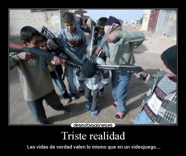Triste realidad - 