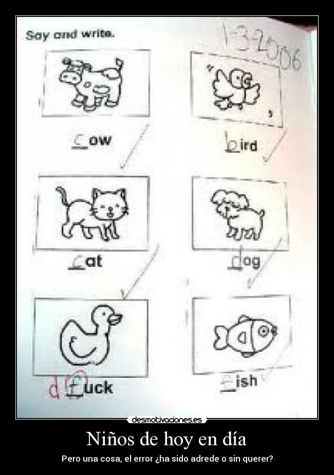 Niños de hoy en día - 