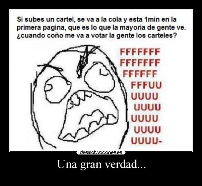 Una gran verdad... -