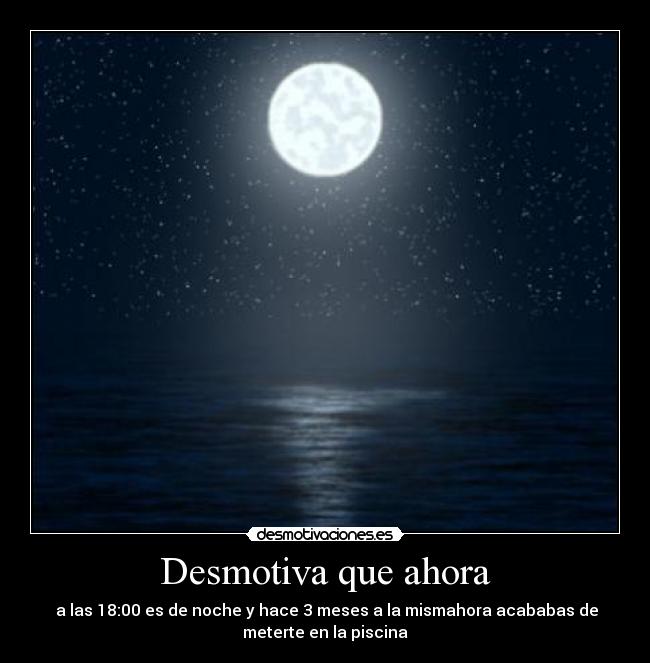 carteles noche desmotivaciones