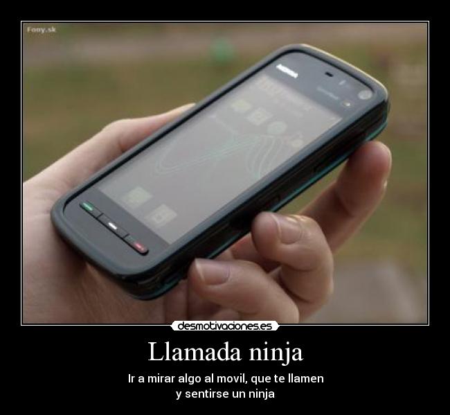 Llamada ninja -