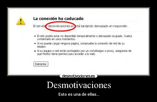 Desmotivaciones - Esto es una de ellas...
