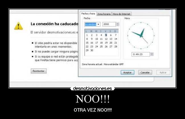 carteles conexion caducado segunda vez elremolon94 desmotivaciones desmotivaciones