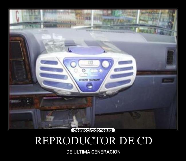 REPRODUCTOR DE CD -