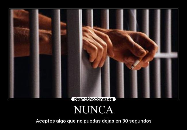 carteles nunca desmotivaciones