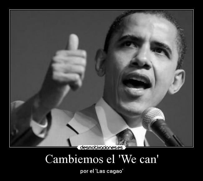 Cambiemos el We can - por el Las cagao