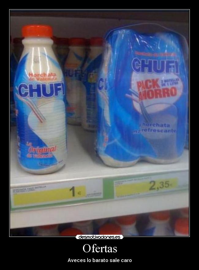 carteles oferta orchata desmotivacineses desmotivaciones