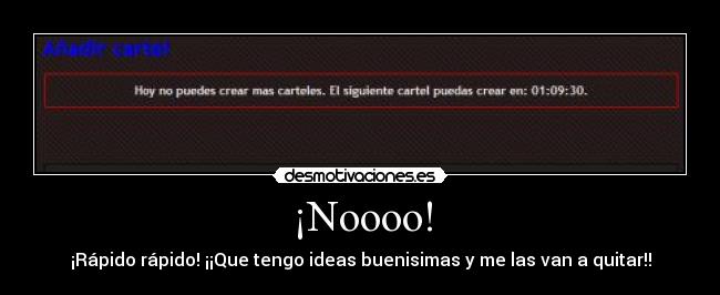 ¡Noooo! - 