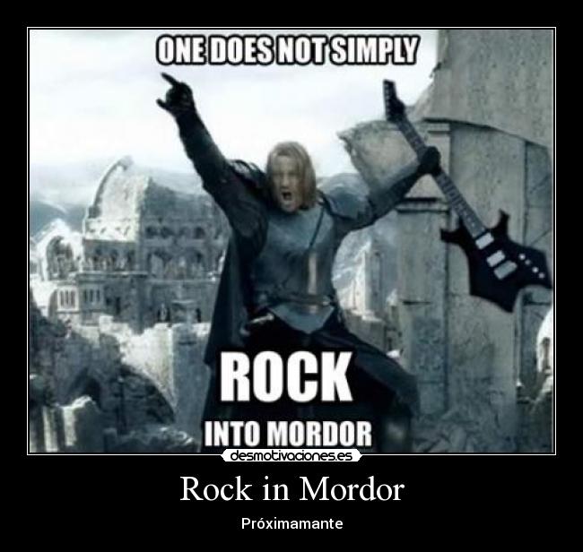Rock in Mordor - Próximamante
