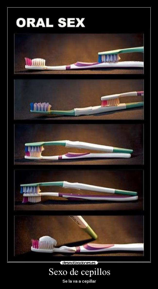Sexo de cepillos -