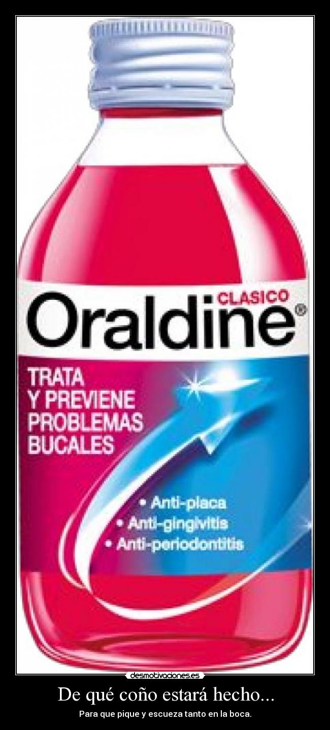 De qué coño estará hecho... -