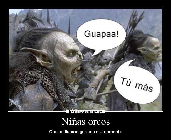 Niñas orcos -
