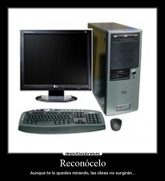 carteles yonki2397 ordenador ideas desmotivaciones