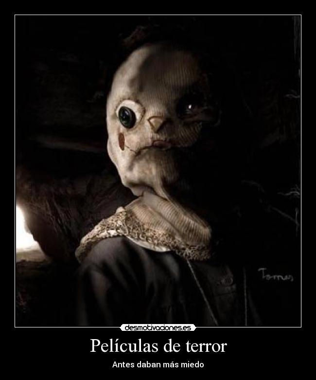 Películas de terror - Antes daban más miedo