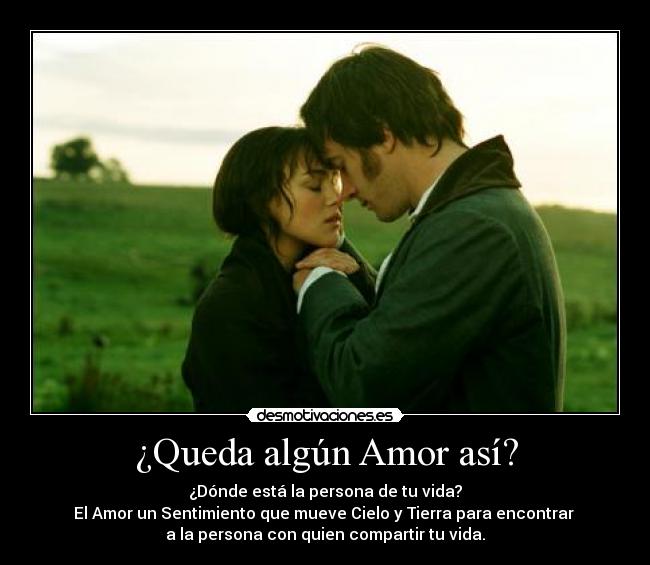 ¿Queda algún Amor así? -