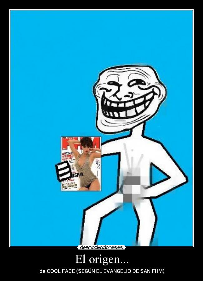 carteles cool face desmotivaciones