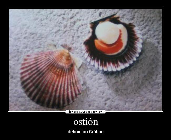 ostión - definición Gráfica