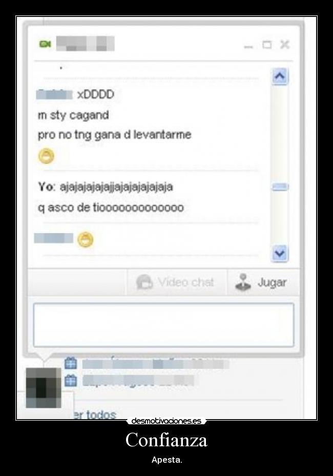 carteles confianza confianza apesta amigos cagar desmotivaciones