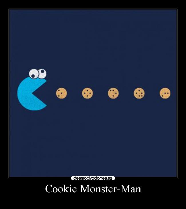 carteles cookie monster lisardoim desmotivaciones