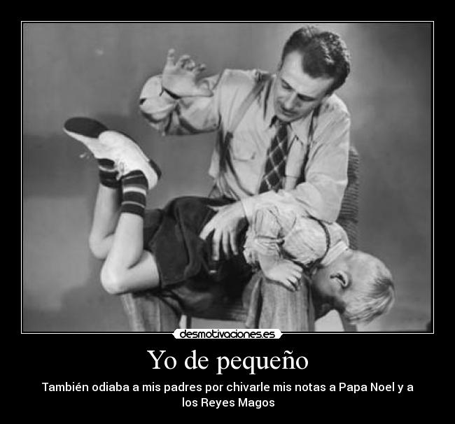 Yo de pequeño - 