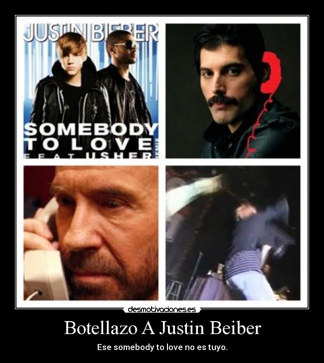 Botellazo A Justin Beiber -