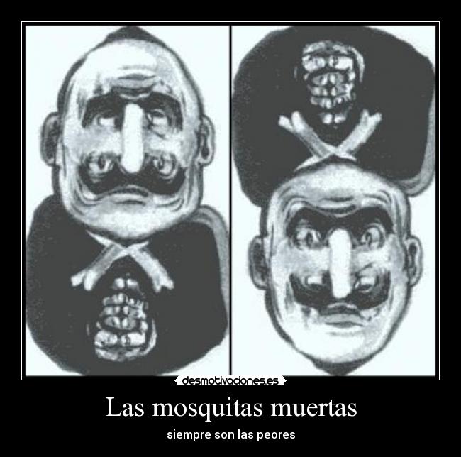 Las mosquitas muertas - siempre son las peores