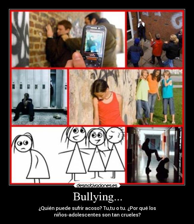 carteles byllying desmotivaciones