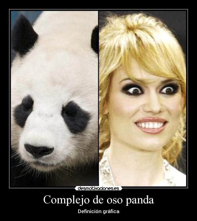 Complejo de oso panda -